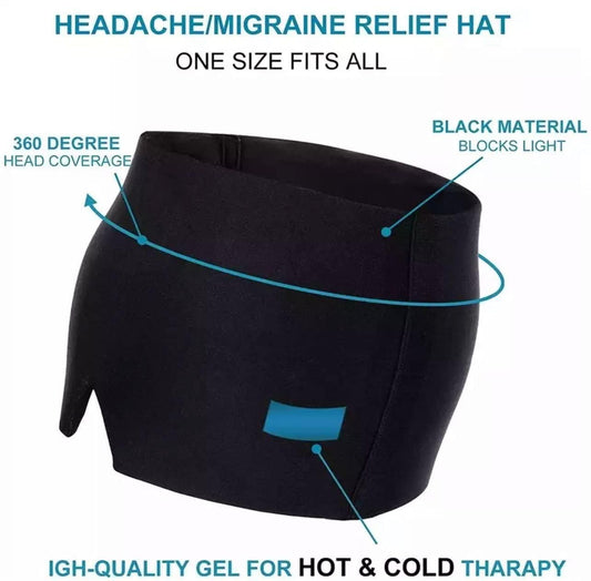 Migraine relief hat